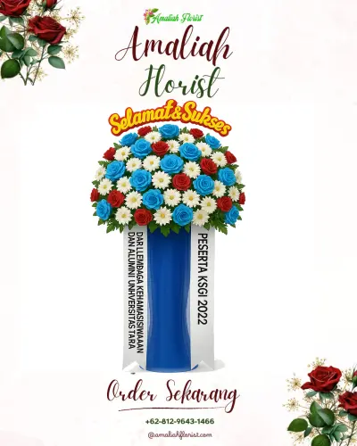 Standing Flower di Flamboyan Baru